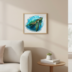 Puzzle en Bois Tortue Marine - Évasion Océanique - 100 à 300 Pièces