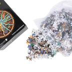 Puzzle 1000 Pièces - 12 Constellations (Rond, Astronomie)