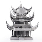 Puzzle Métal 3D - Monuments | Yueyang Tower, Chine