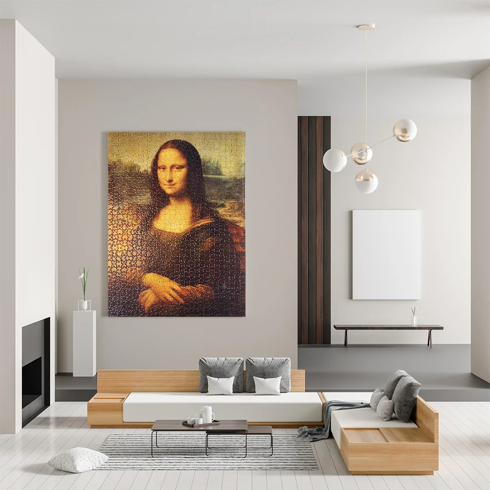 Puzzle 1000 Pièces - Mona Lisa, La Joconde (Art, Adulte)