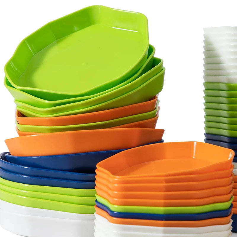 Set de 4 Plateaux de Tri pour Puzzle - Empilables - 15,5 cm