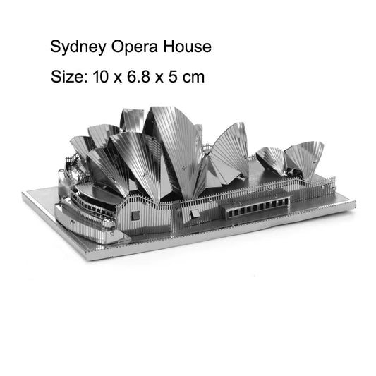 Puzzle 3D en Métal - Monuments | Opéra House, Sydney