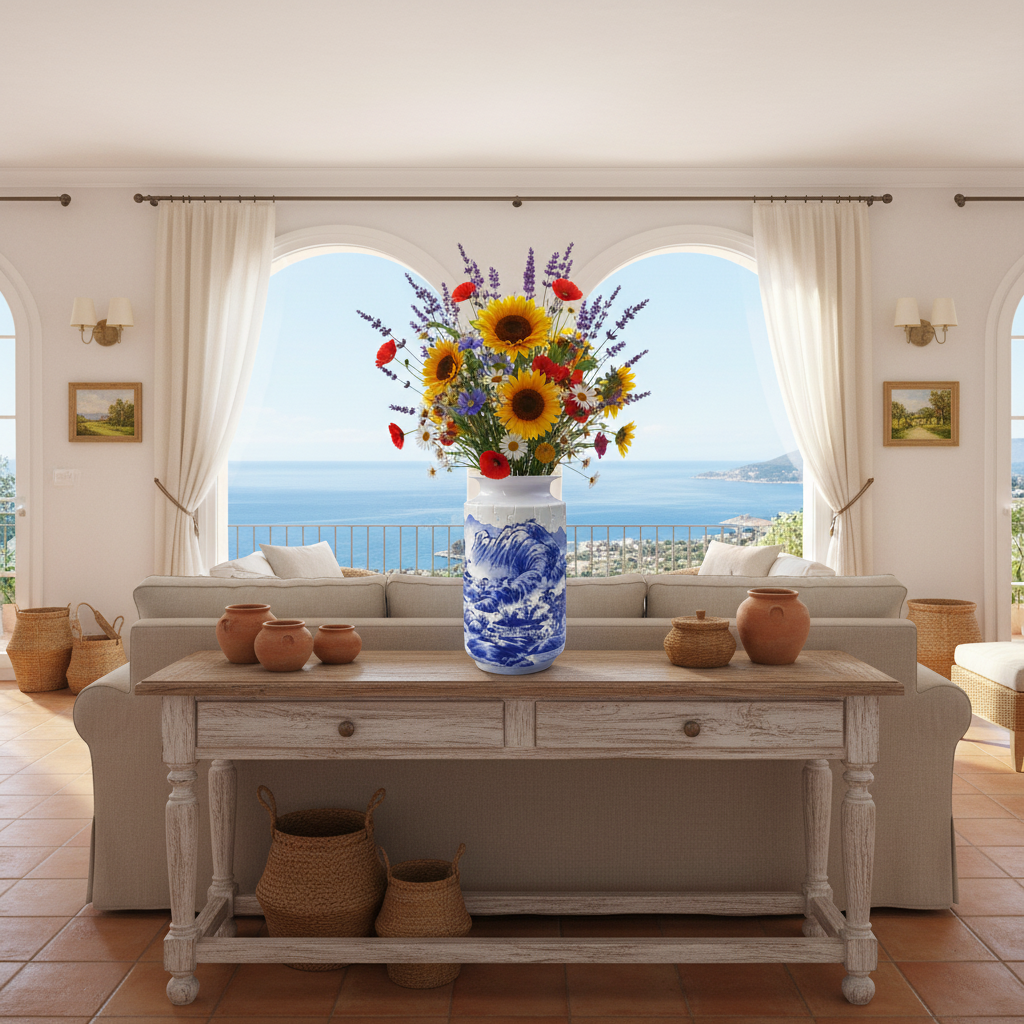 Vase Puzzle 3D Céramique 160 Pièces - Art de la Montagne Asiatique