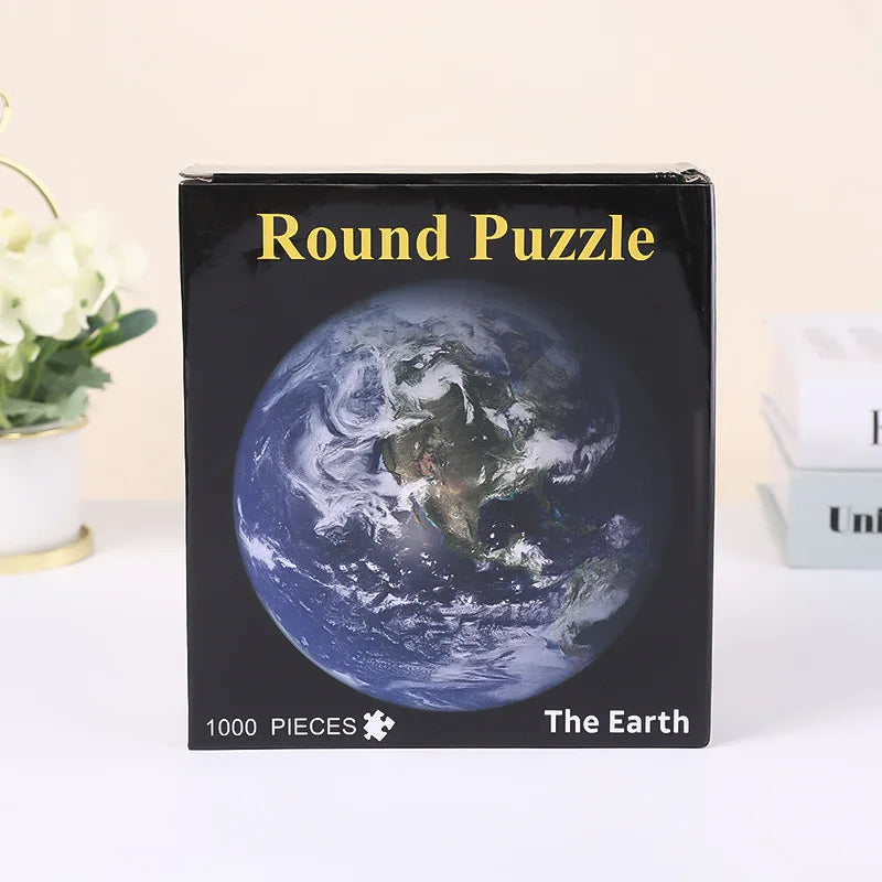 Puzzle 1000 Pièces - La Terre (Rond, Astronomie)