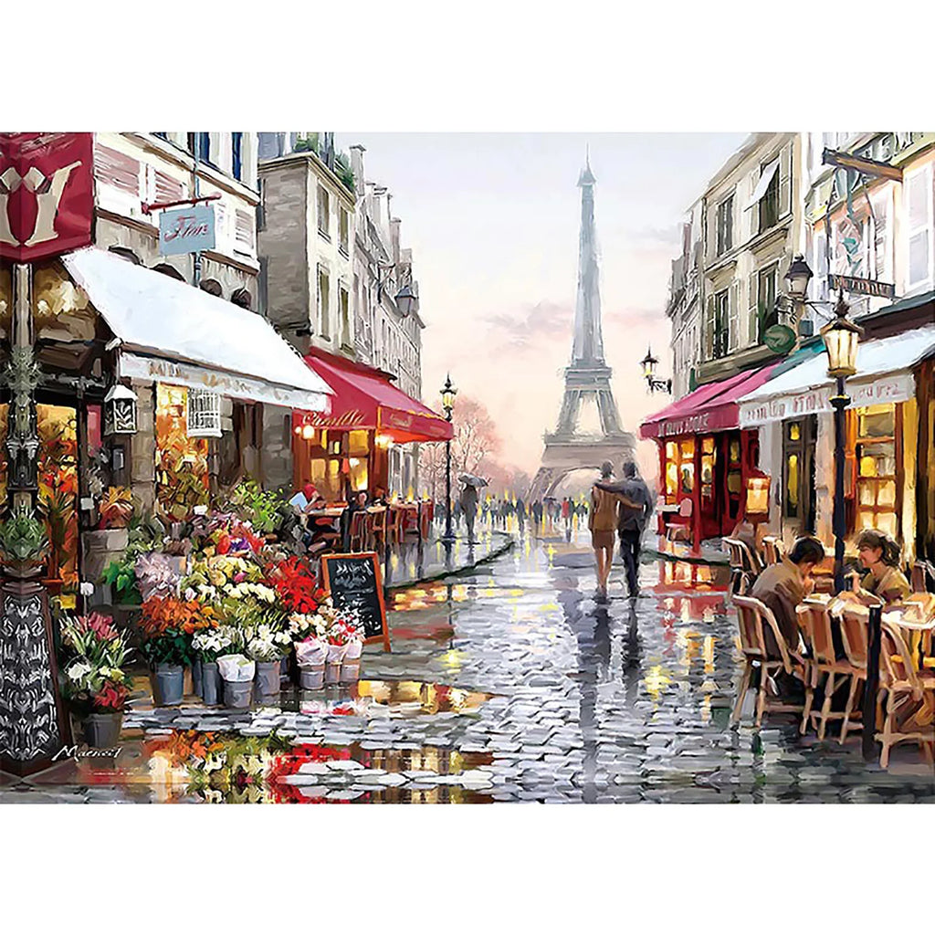Puzzle 1000 Pièces - Ruelle Parisienne (Art, Adulte)