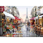 Puzzle 1000 Pièces - Ruelle Parisienne (Art, Adulte)