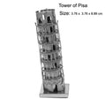 Puzzle 3D Métal - Monuments | Tour de Pise