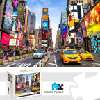 Puzzle 1000 Pièces - Times Square, New York (Paysage, Adulte)