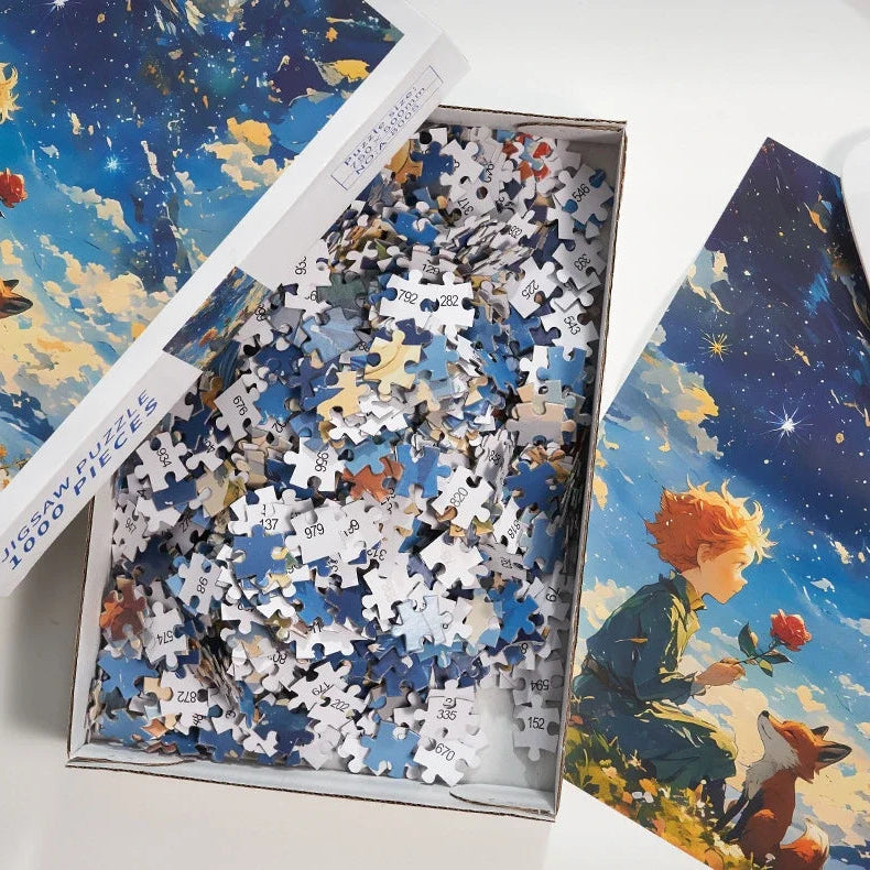 Puzzle 1000 Pièces - Le Petit Garçon et Le Chien (Art, Adulte)