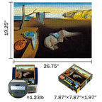 Puzzle 1000 Pièces - La Persistance de la Mémoire, Salvador Dali (Art, Adulte)