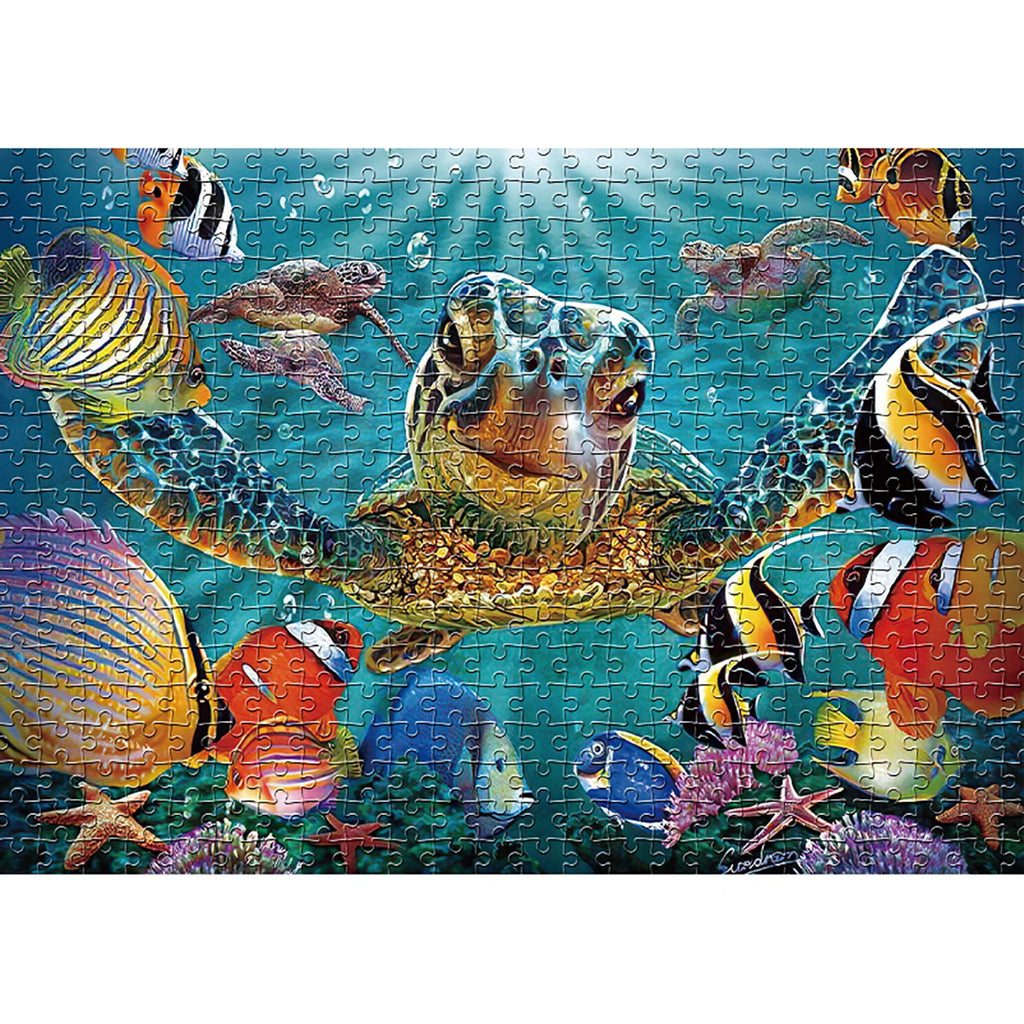 Puzzle 1000 Pièces - Tortue Géante (Animaux, Adulte)