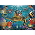 Puzzle 1000 Pièces - Tortue Géante (Animaux, Adulte)