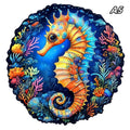 Puzzle en bois – Hippocampe