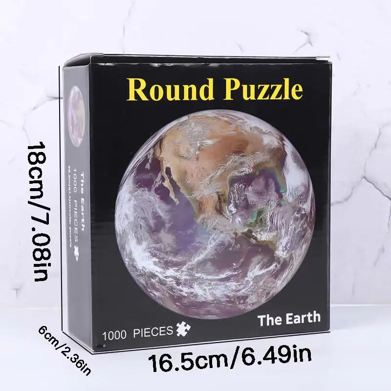 Puzzle 1000 Pièces - Mercure (Astronomie, Rond)