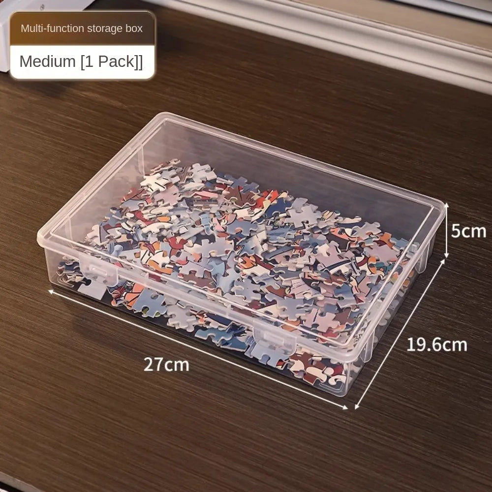 Boite de rangement à empiler pour puzzle