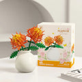 Puzzle 3D Fleurs en Pot – Compositions Florales Variées en Micro-Briques Décoratives