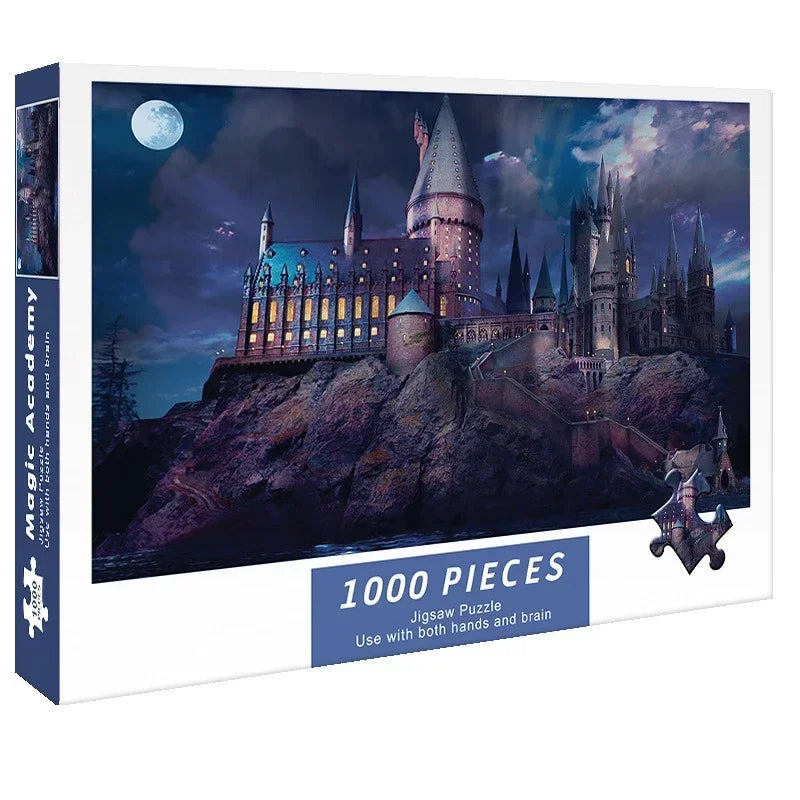 Puzzle 1000 Pièces - Chateau Enchanté (Paysage, Adulte)