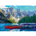 Puzzle 1000 Pièces - Le Lac Moraine, Canada (Paysage, Adulte)