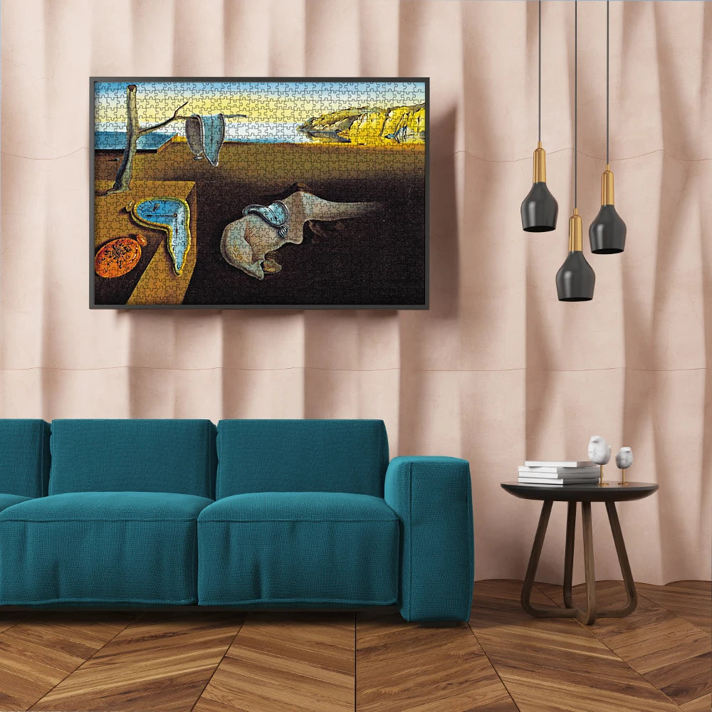 Puzzle 1000 Pièces - La Persistance de la Mémoire, Salvador Dali (Art, Adulte)
