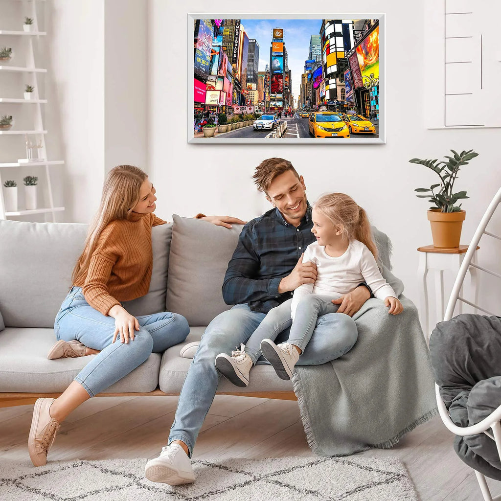 Puzzle 1000 Pièces - Times Square, New York (Paysage, Adulte)