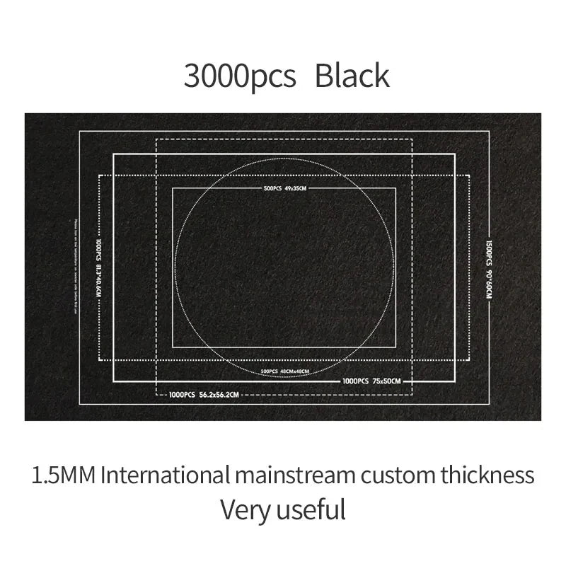 Set complet pour conserver Puzzle 3000 Pièces