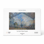 La gare Saint-Lazare - Claude Monet