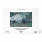 Arrivée du train de Normandie, Gare Saint-Lazare - Claude Monet