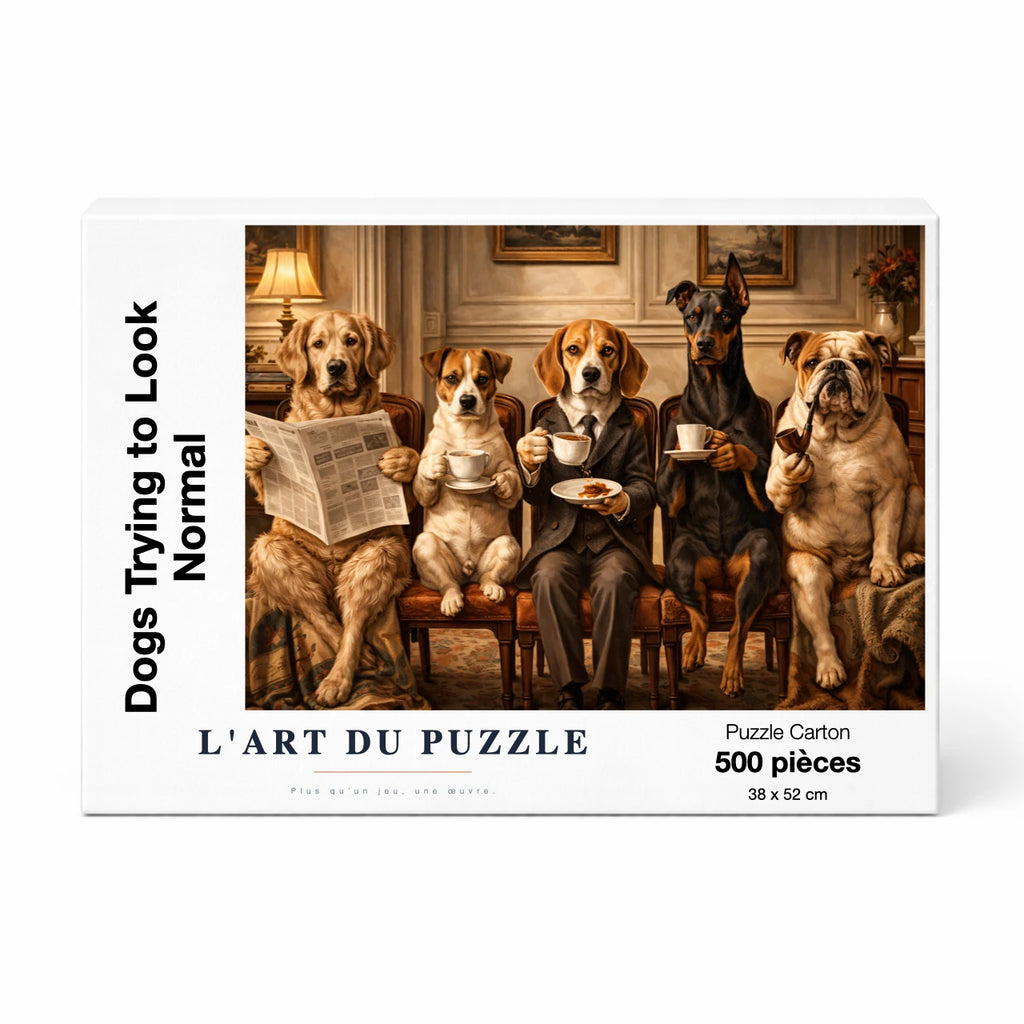Dogs Trying to Look Normal