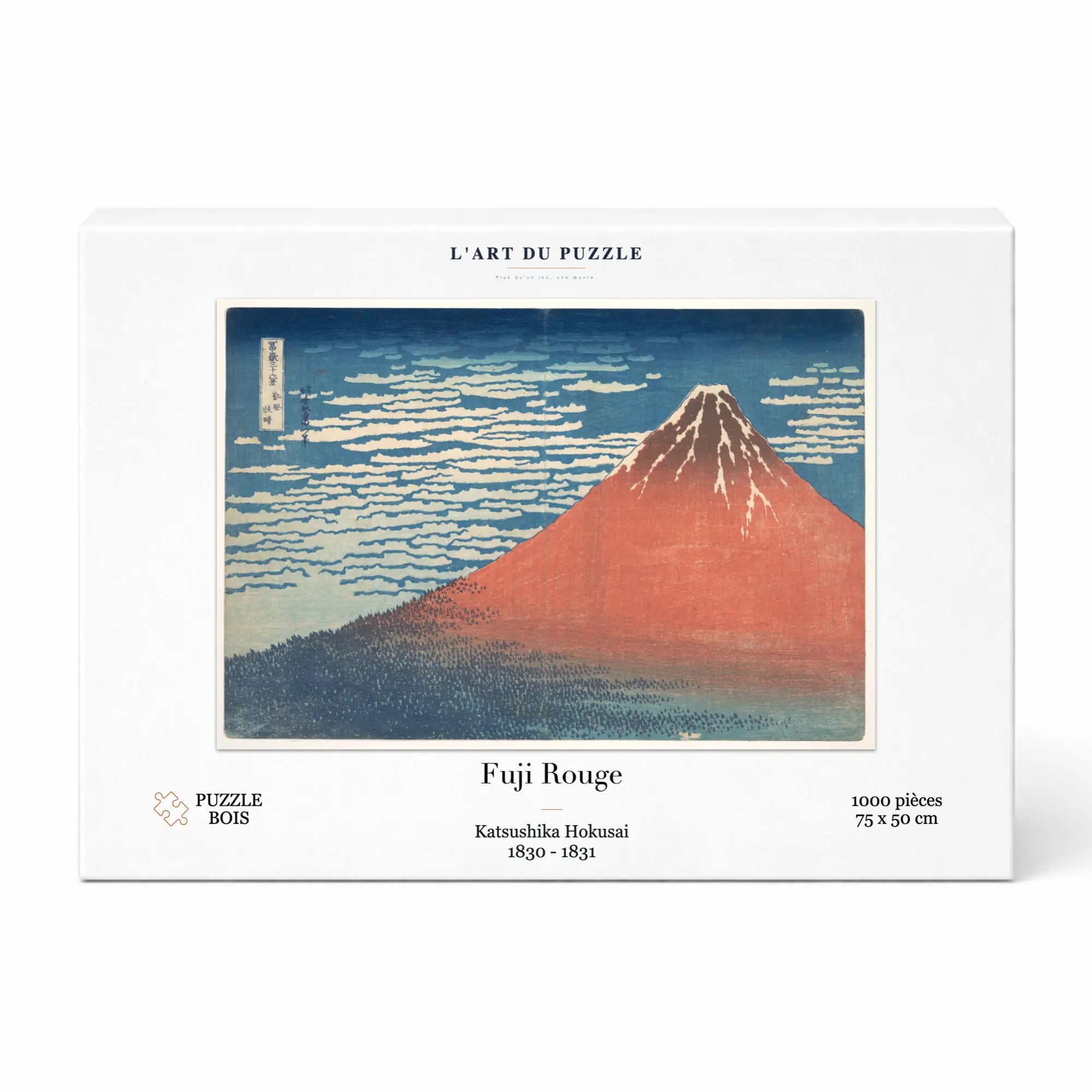 Fuji Rouge - Katsushika Hokusai