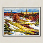 Mini Puzzle 1000 Pièces "Late Autumn" - Paysage d'Automne - Format Compact