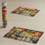 Mini Puzzle 150 Pièces - Le Bruit de la Pluie, Leonid Afremov (Art, Adulte)