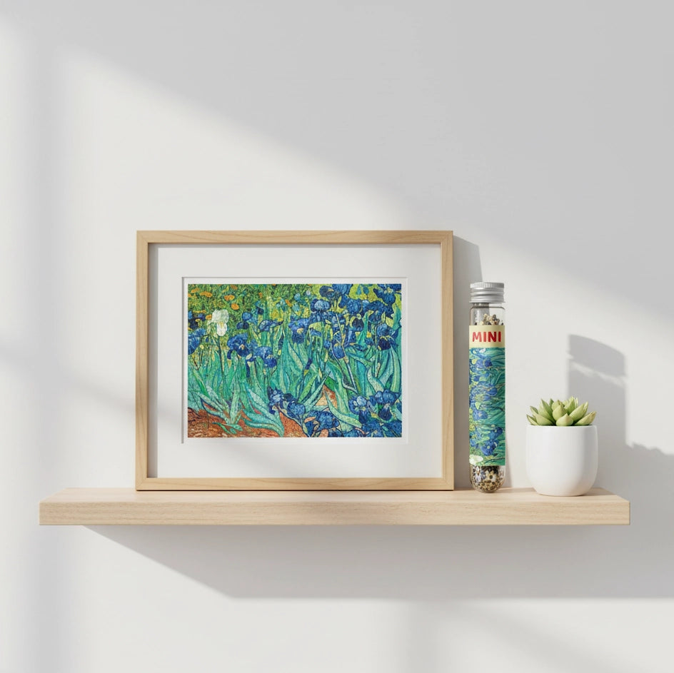 Mini Puzzle 150 Pièces - Iris, Van Gogh (Art, Adulte)