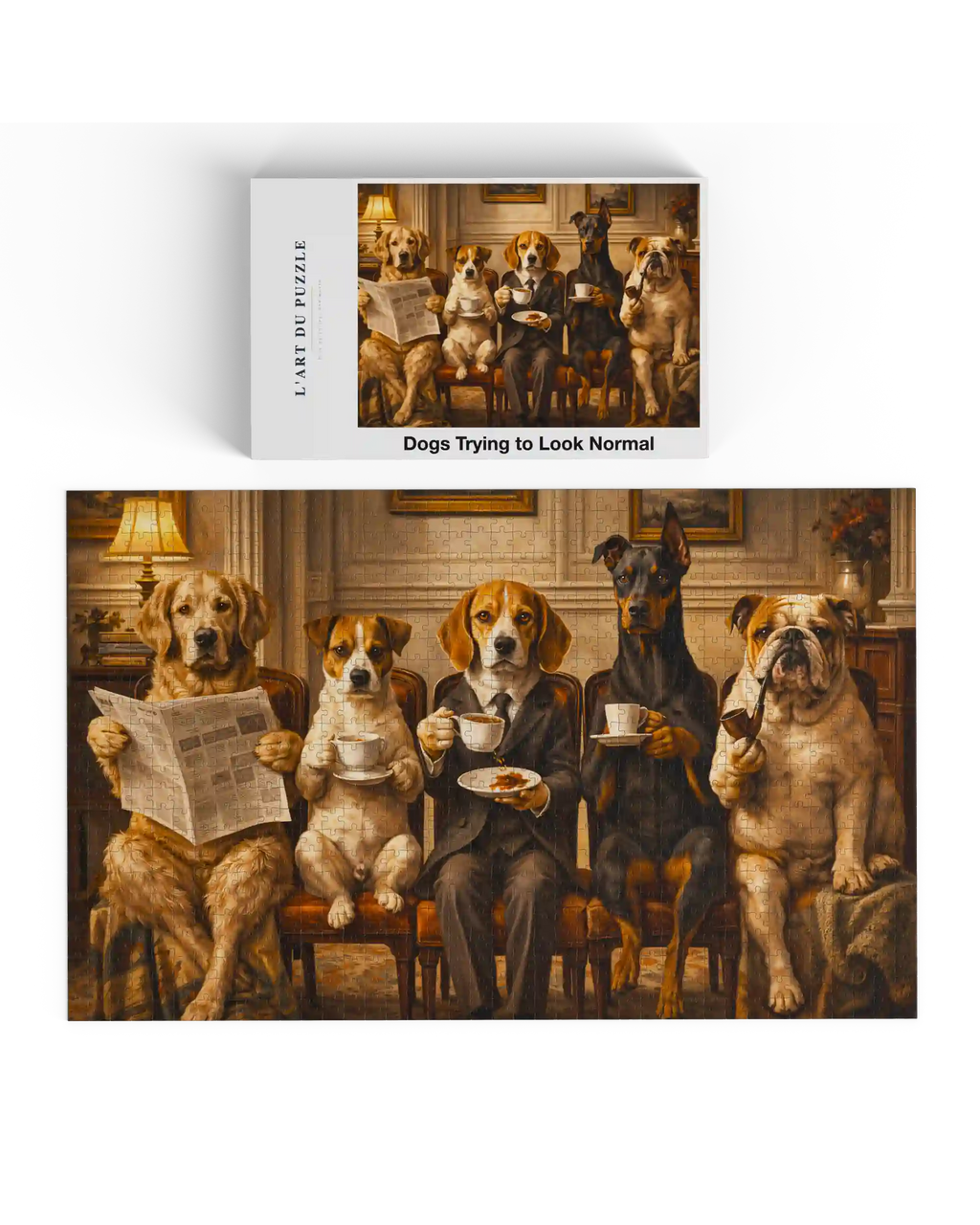 Dogs Trying to Look Normal