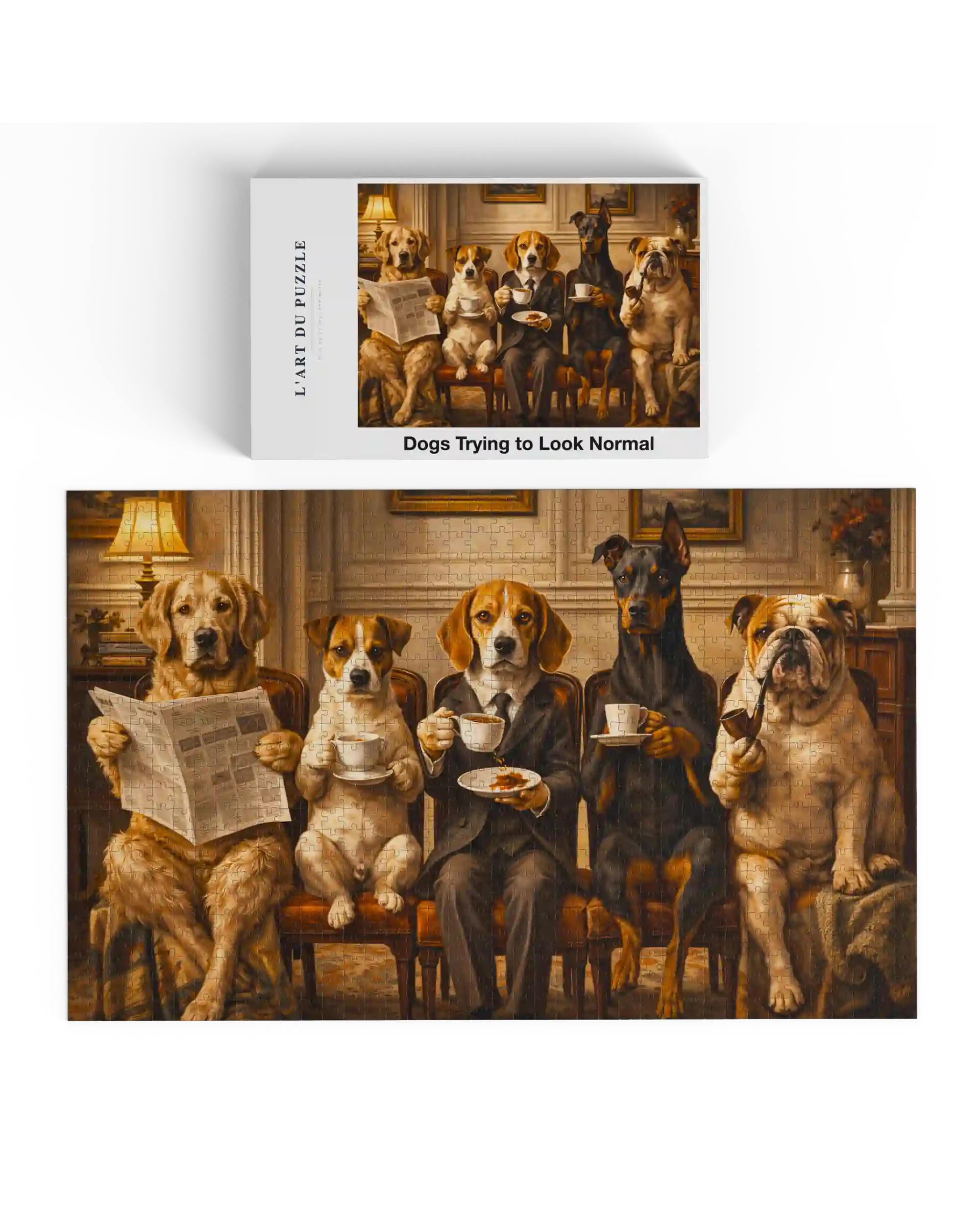 Dogs Trying to Look Normal