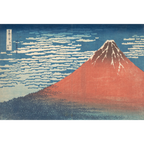 Fuji Rouge - Katsushika Hokusai