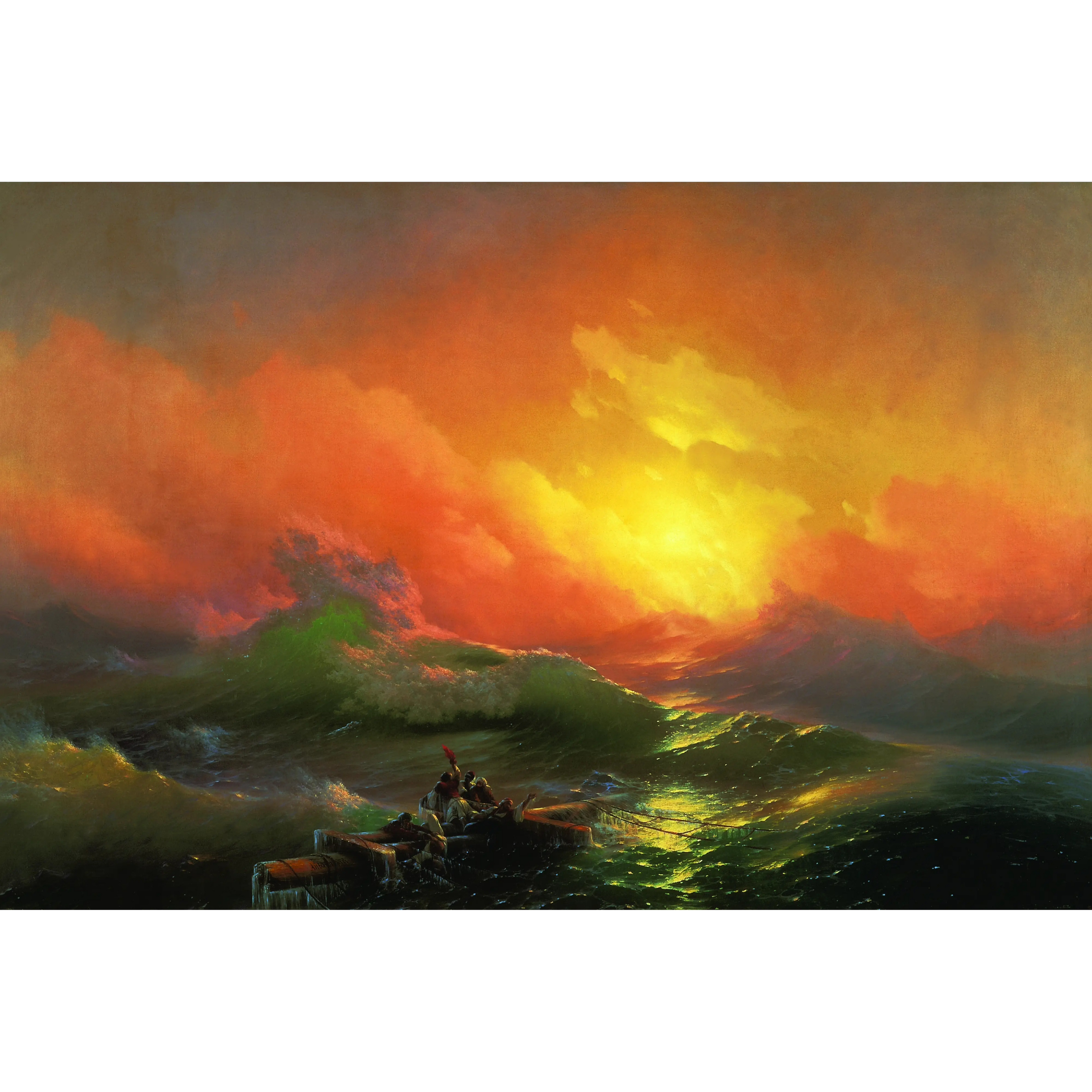 La Neuvième Vague - Ivan Aivazovsky