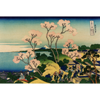 La colline de Goten-yama à Shinagawa sur la route du Tōkaidō - Katsushika Hokusai